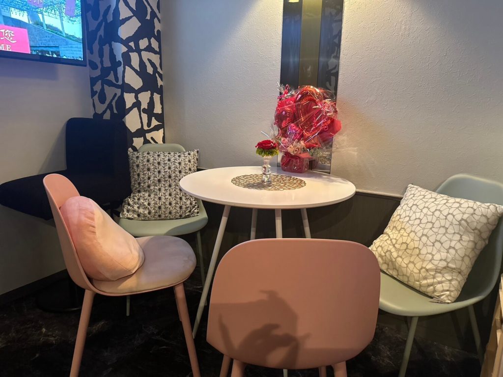 スナック みやこの店内の様子